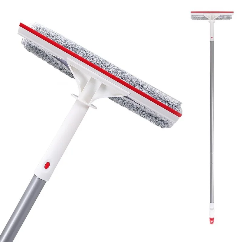 2 in 1 48" Microfiber Window Squeegee Scrubber with Replacement Pole Attachment for Home High Window Cleaning
2 in 1 48" Microfiber Window Squeegee Scrubber with Replacement Pole Attachment for Home High Window Cleaning