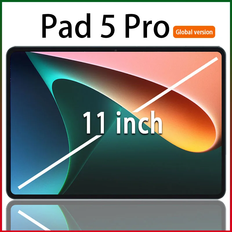 World Premiere Global Version Pad 5 Pro Tablet 11 Inch LED Screen 12GB RAM 512GB ROM Octa Core WIFI GPS Original Tablet Android
World Premiere Global Version Pad 5 Pro Tablet 11 Inch LED Screen 12GB RAM 512GB ROM Octa Core WIFI GPS Original Tablet Android