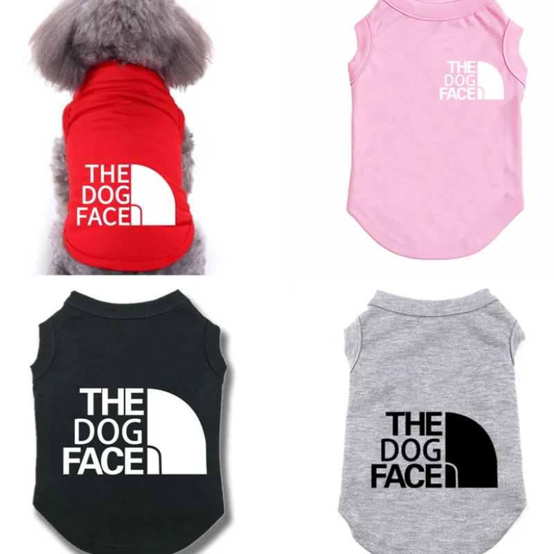 Dogface Summer Thin Pet Dog Vest T-shirt Vest Pullover Clothes Cotton Small Large Dog French Bulldog Shirt Letter Printing Coat
Dogface Summer Thin Pet Dog Vest T-shirt Vest Pullover Clothes Cotton Small Large Dog French Bulldog Shirt Letter Printing Coat