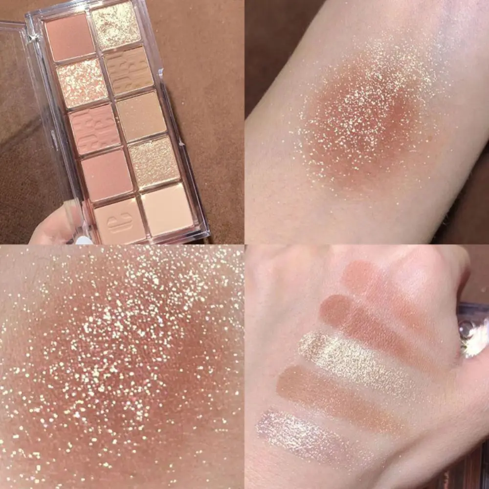 10 Colors Matte Glitter Eyeshadow Palette Shimmer Pearly Waterproof Long Lasting Acrylic Eyeshadow Cosmetics Makeup
10 Colors Matte Glitter Eyeshadow Palette Shimmer Pearly Waterproof Long Lasting Acrylic Eyeshadow Cosmetics Makeup