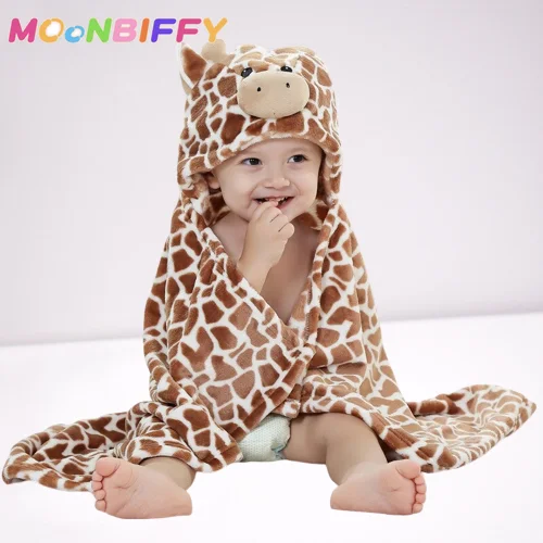 Cute Bear Shaped Baby Hooded Bathrobe Soft Infant Newborn Towel Giraffe Blanket Baby Bath Robe Cartoon Patter Towel Unisex
Cute Bear Shaped Baby Hooded Bathrobe Soft Infant Newborn Towel Giraffe Blanket Baby Bath Robe Cartoon Patter Towel Unisex