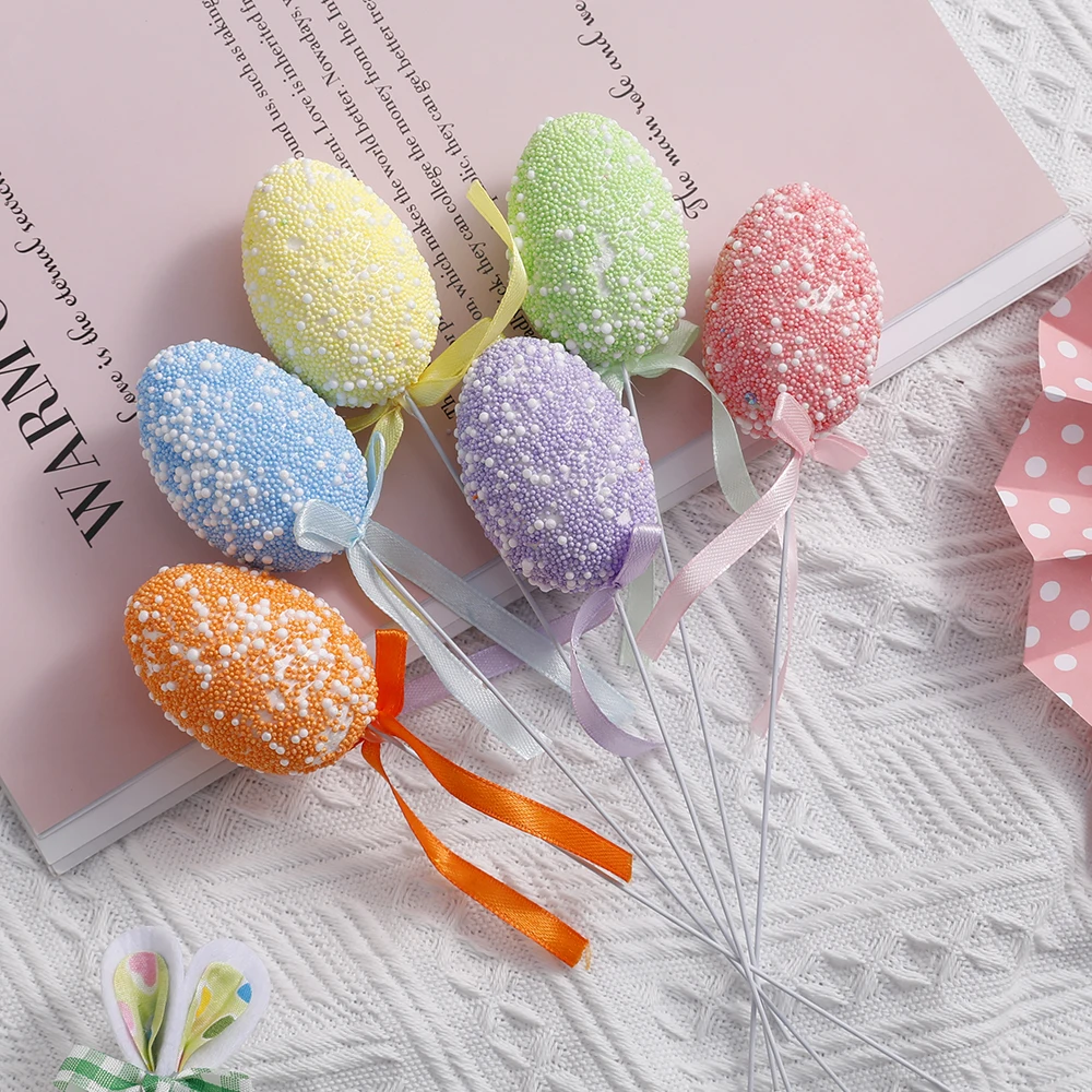 6Pcs/Set Easter Egg Cake Inserts Colorful Sequin Foam Eggs Easter Ornament Kids Toys DIY Home Party Supplies Spring Garden Decor
6Pcs/Set Easter Egg Cake Inserts Colorful Sequin Foam Eggs Easter Ornament Kids Toys DIY Home Party Supplies Spring Garden Decor