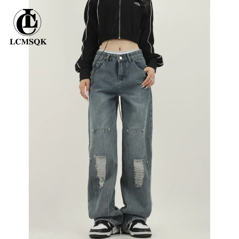 Women's Jeans 2023 Trend Vintage Clothes Korean Fashion Streetwear Y2k Straight Leg Jeans Woman High Waist Denim Pants Clothing
Women's Jeans 2023 Trend Vintage Clothes Korean Fashion Streetwear Y2k Straight Leg Jeans Woman High Waist Denim Pants Clothing