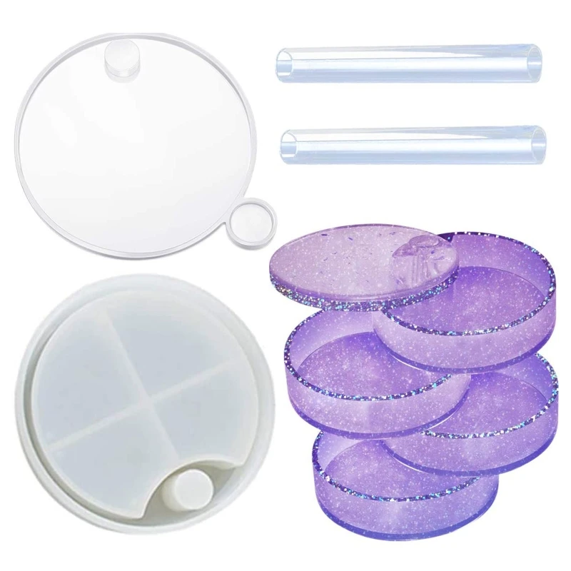 1 Set Jewelry Organizer Box Silicone Resin Mold Adult Kids DIY Multi-Layer Rotating Jewelry Tray Storage for Bracelets
1 Set Jewelry Organizer Box Silicone Resin Mold Adult Kids DIY Multi-Layer Rotating Jewelry Tray Storage for Bracelets