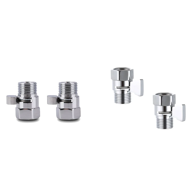 2Pcs Shower Diverter Valve Solid Brass Shut Off Valve For Bidet Sprayer Or Shower Head
2Pcs Shower Diverter Valve Solid Brass Shut Off Valve For Bidet Sprayer Or Shower Head