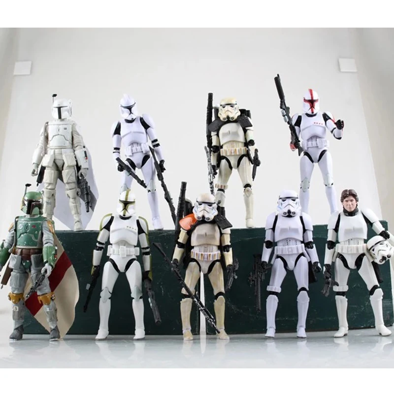 6 Inch Star Wars Figure Black Series Stormtrooper Boba Fett Kylo Ren Darth Vader Maul Action Figures Toy For Christmas Gift
6 Inch Star Wars Figure Black Series Stormtrooper Boba Fett Kylo Ren Darth Vader Maul Action Figures Toy For Christmas Gift