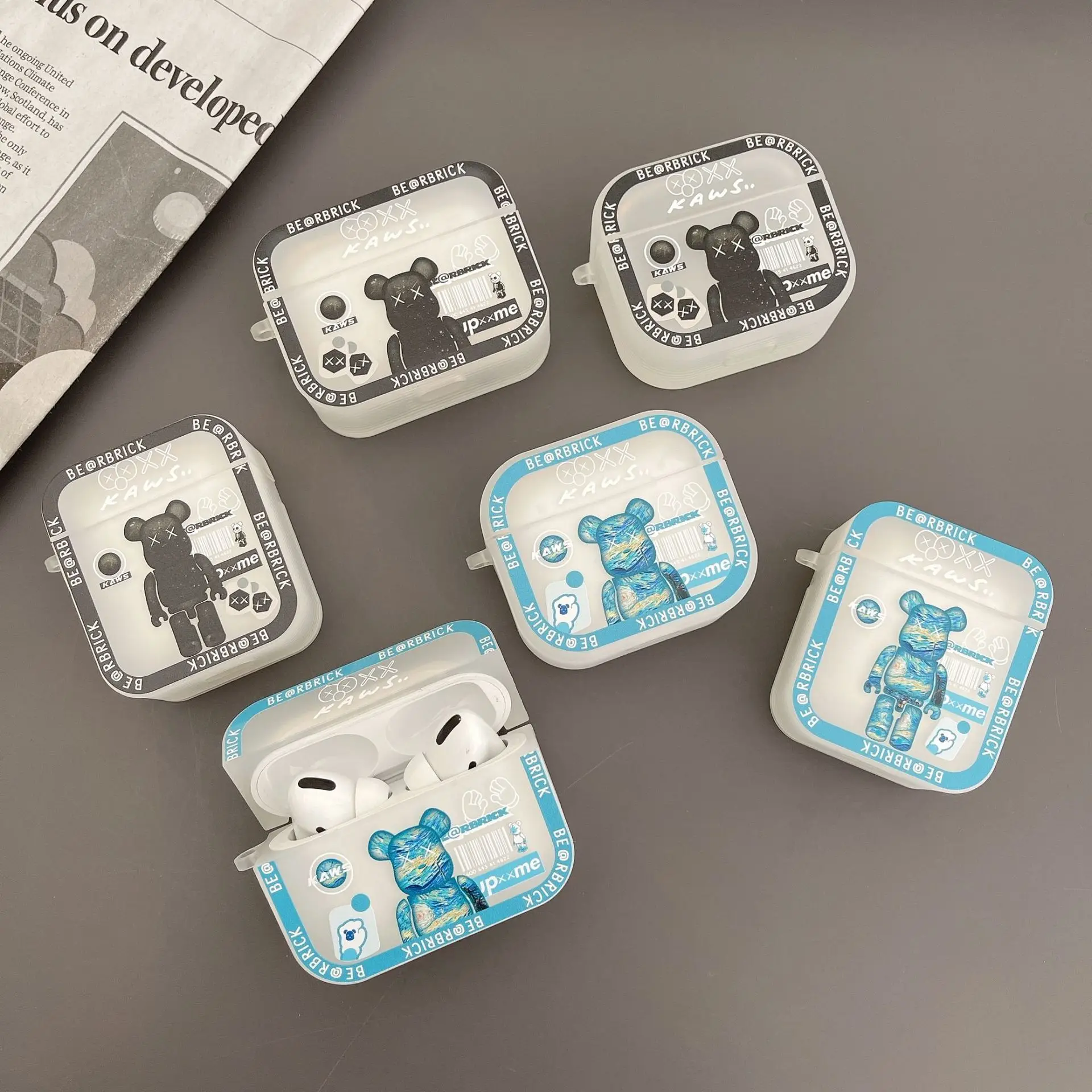 Cartoon Bear Machinery Case for AirPods 1 / 2 / 3 Pro Case Cover TWS Bluetooth Earbuds Accessories Protective Case Cover
Cartoon Bear Machinery Case for AirPods 1 / 2 / 3 Pro Case Cover TWS Bluetooth Earbuds Accessories Protective Case Cover