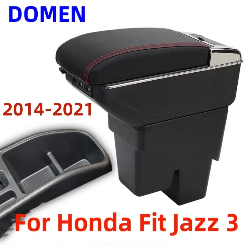 For Honda Fit Jazz 3 Armrest box Original dedicated central armrest box modification accessories Dual Layer USB Charging
For Honda Fit Jazz 3 Armrest box Original dedicated central armrest box modification accessories Dual Layer USB Charging