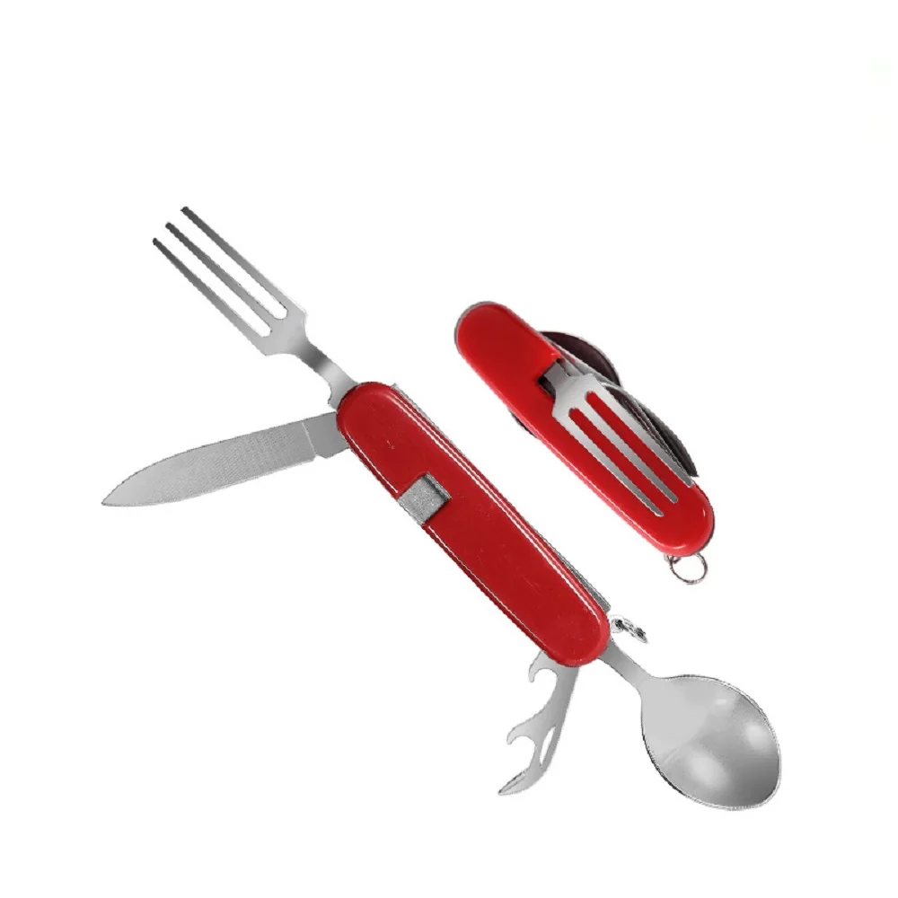 New Multifunctional Outdoor Tableware Stainless Steel Foldable Fork Spoon Picnic Camping Hiking Travelling Dinnerware
New Multifunctional Outdoor Tableware Stainless Steel Foldable Fork Spoon Picnic Camping Hiking Travelling Dinnerware