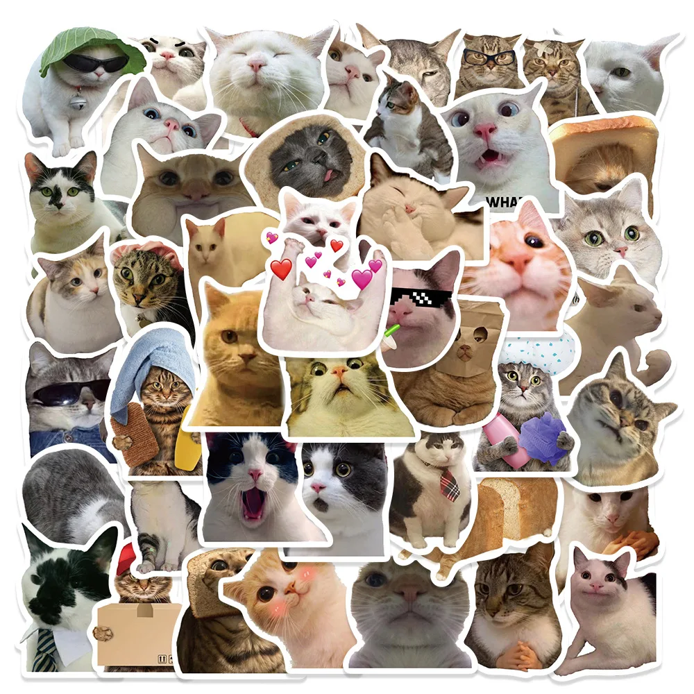 50 PCS Popular Cartoons Funny Cats Graffiti Luggage Phone Case,Guitar Skateboard Stickers
50 PCS Popular Cartoons Funny Cats Graffiti Luggage Phone Case,Guitar Skateboard Stickers