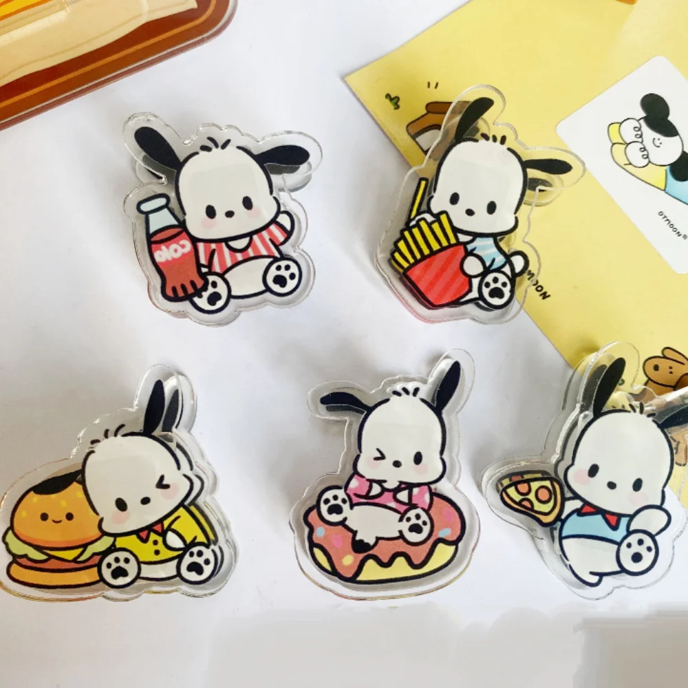 Kawaii Sanrio Pochacco Plastic Binder Clip Anime Storage Food Snack Sealing Clip Paper Clips School Stationery Supplies 
Kawaii Sanrio Pochacco Plastic Binder Clip Anime Storage Food Snack Sealing Clip Paper Clips School Stationery Supplies