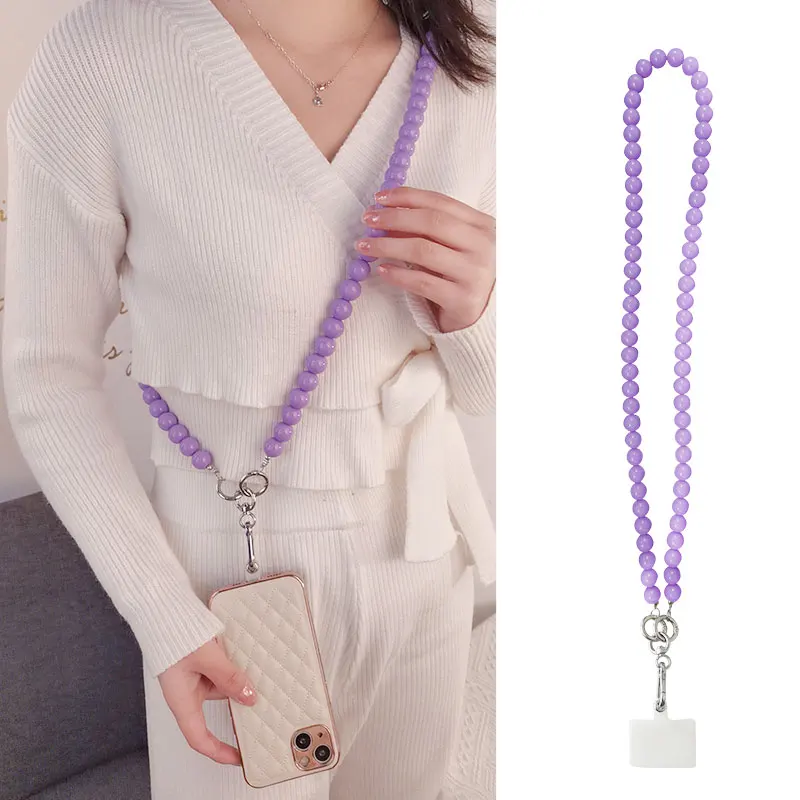 Mobile Phone Lanyard Fashion personality Crossbody Bead Lanyard multicolor Beaded Lanyard Neck Strap Lanyard Keys Phone Strap
Mobile Phone Lanyard Fashion personality Crossbody Bead Lanyard multicolor Beaded Lanyard Neck Strap Lanyard Keys Phone Strap