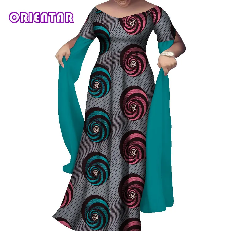 African Dresses for Women Long Sleeve Fashion Ankara Dresses African Wax Print Maxi Dress Private Custom Clothing 4XL 5XL WY8467
African Dresses for Women Long Sleeve Fashion Ankara Dresses African Wax Print Maxi Dress Private Custom Clothing 4XL 5XL WY8467