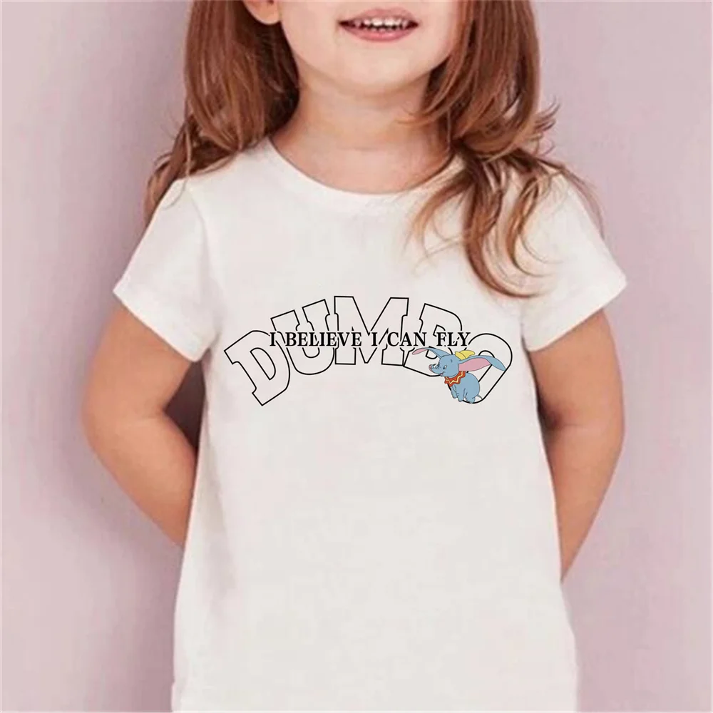 Summer Children Tshirt Dumbo Base Baby Fashion Cartoon T-Shirt Girl Clothes Unisex Funny Soft Short Sleeve Kawaii Streetwear
Summer Children Tshirt Dumbo Base Baby Fashion Cartoon T-Shirt Girl Clothes Unisex Funny Soft Short Sleeve Kawaii Streetwear