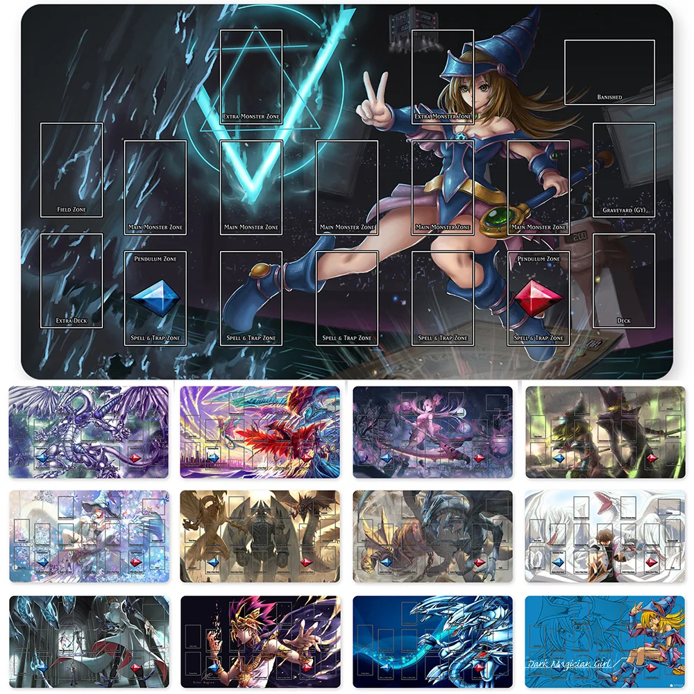HOT OCG Playmat Blue-eyes Ultimate Dragon Dark Magician Duel Monsters Playmats Compatible for YuGiOh TCG + Free Bag - ygo (51)
HOT OCG Playmat Blue-eyes Ultimate Dragon Dark Magician Duel Monsters Playmats Compatible for YuGiOh TCG + Free Bag - ygo (51)