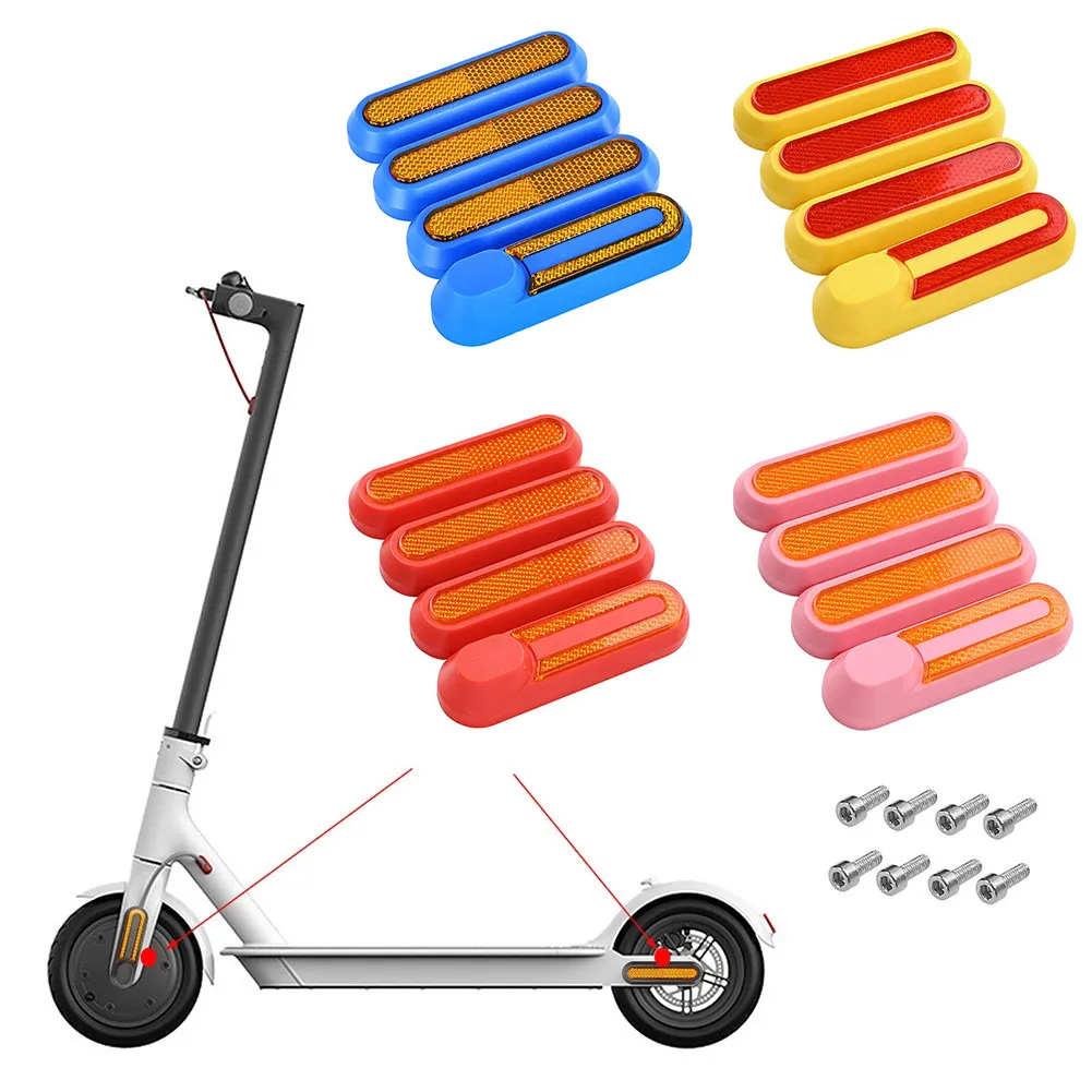 Reflectors For Xiaomi M365 Pro Pro2 1S Electric Scooter Reflector Night Warning Prismatic Multi-angle E-scooter Accessories
Reflectors For Xiaomi M365 Pro Pro2 1S Electric Scooter Reflector Night Warning Prismatic Multi-angle E-scooter Accessories