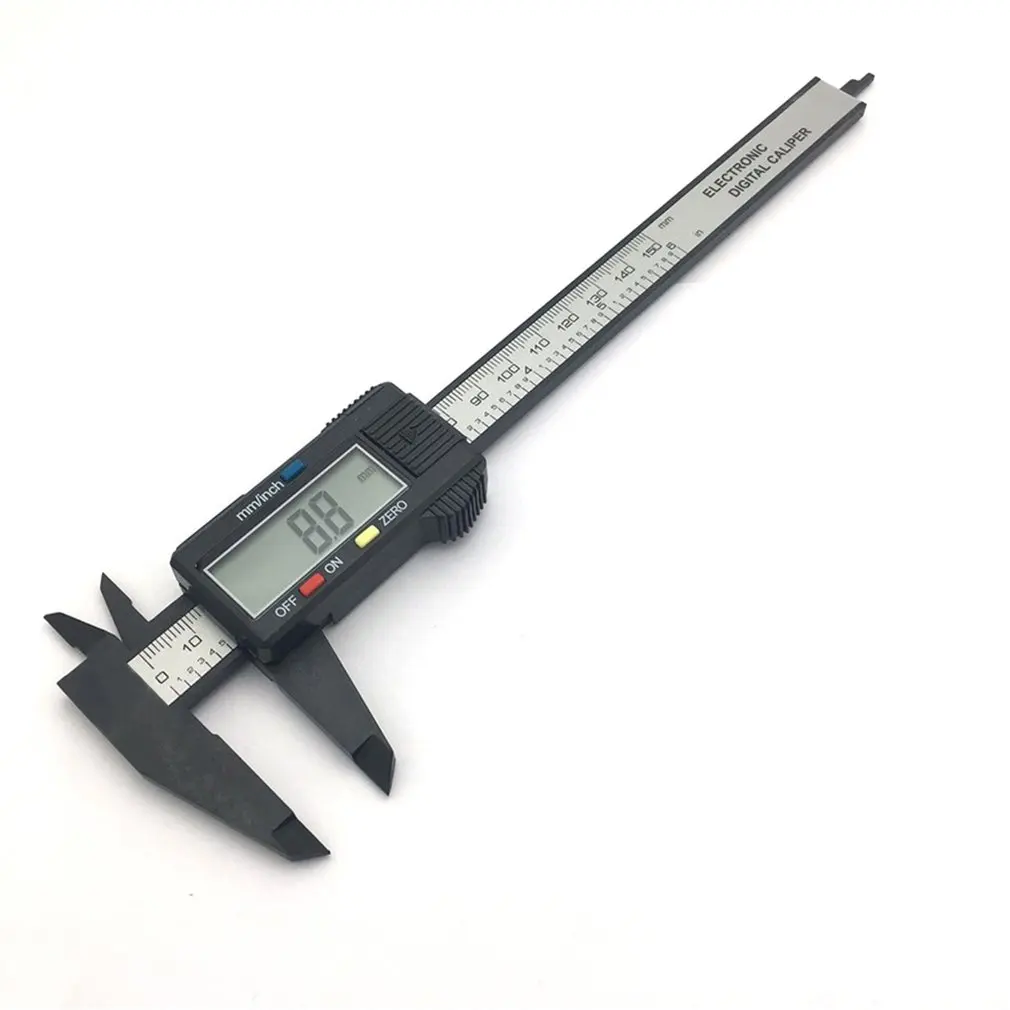 Vernier Caliper 0-150mm Measuring Tool 6 inch LCD Digital Electronic Carbon Fiber Vernier Caliper Gauge Micrometer Dropshipping
Vernier Caliper 0-150mm Measuring Tool 6 inch LCD Digital Electronic Carbon Fiber Vernier Caliper Gauge Micrometer Dropshipping