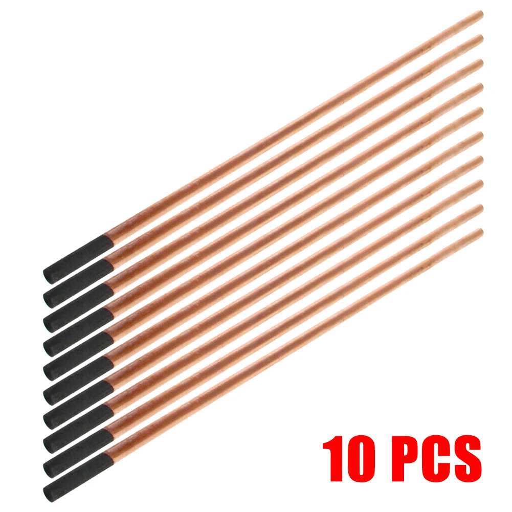10 Pcs Arc Air Electrode Gouging Carbon 4-12mm Dia Rods Carbones Copperclad 355mm For Welding Equipment Accessories
10 Pcs Arc Air Electrode Gouging Carbon 4-12mm Dia Rods Carbones Copperclad 355mm For Welding Equipment Accessories