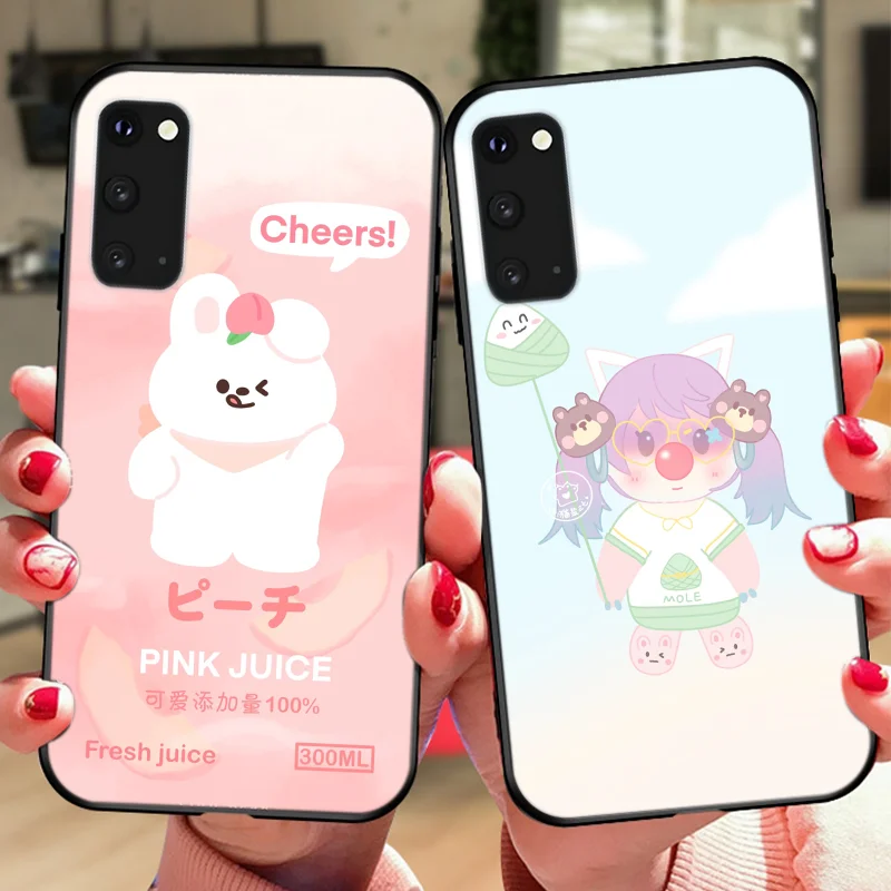 Fashion cartoon bear Anti-drop phone case for Samsung Galaxy A51 A71 A52 A72 A32 S20 S21 S8 S9 S10 Ultra Plus Note 20 10 case
Fashion cartoon bear Anti-drop phone case for Samsung Galaxy A51 A71 A52 A72 A32 S20 S21 S8 S9 S10 Ultra Plus Note 20 10 case