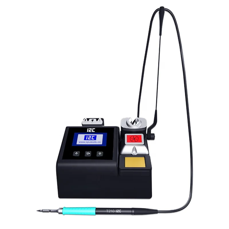 I2C NANO Lead Free Soldering Station 2S Rapid Heating Welding Platform Kit for c210 c245 Handle Iron Head Same JBC Tip Tools
I2C NANO Lead Free Soldering Station 2S Rapid Heating Welding Platform Kit for c210 c245 Handle Iron Head Same JBC Tip Tools
