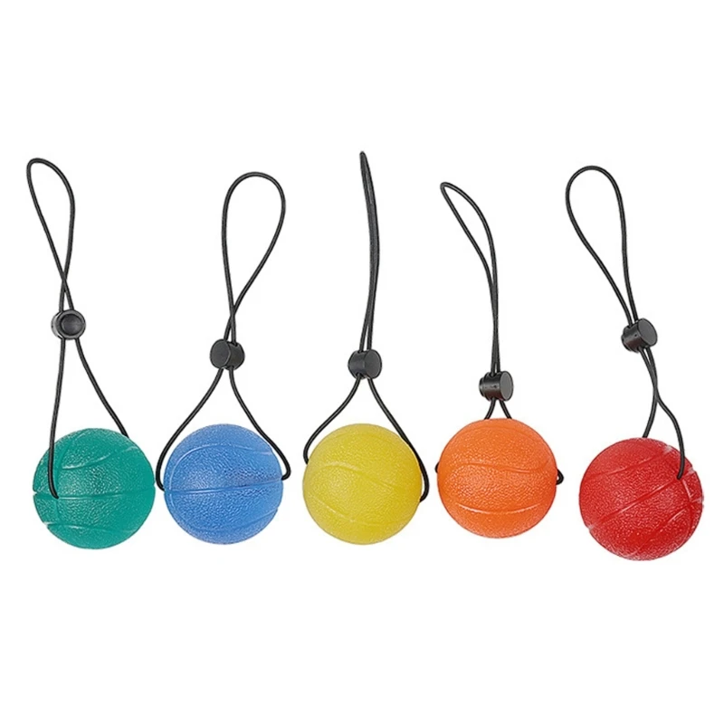 Ergonomic Hand Grip Strengthener Hand Exercise Balls with Adjustable Wrist Strap 
Ergonomic Hand Grip Strengthener Hand Exercise Balls with Adjustable Wrist Strap
