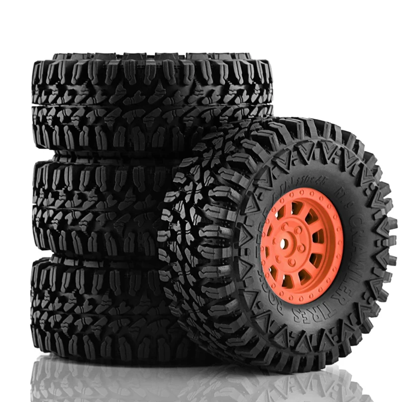 4PCS 110Mm Wheels Tires For 1/10 RC Rock Crawler Axial SCX10 SCX10 II 90046 TRX4 RC4WD D90 RC Car Parts
4PCS 110Mm Wheels Tires For 1/10 RC Rock Crawler Axial SCX10 SCX10 II 90046 TRX4 RC4WD D90 RC Car Parts