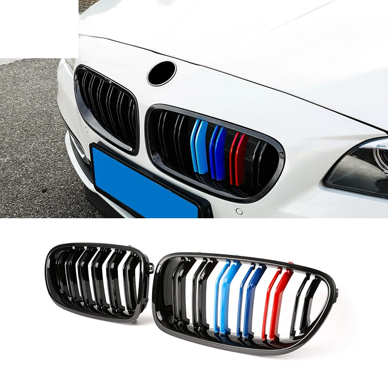 For BMW 5 Series F10 11-16 2PCS Front Double Pole Sport Radiator Grille Air Grille Kidney Grille Trim Car Interior Accessories
For BMW 5 Series F10 11-16 2PCS Front Double Pole Sport Radiator Grille Air Grille Kidney Grille Trim Car Interior Accessories