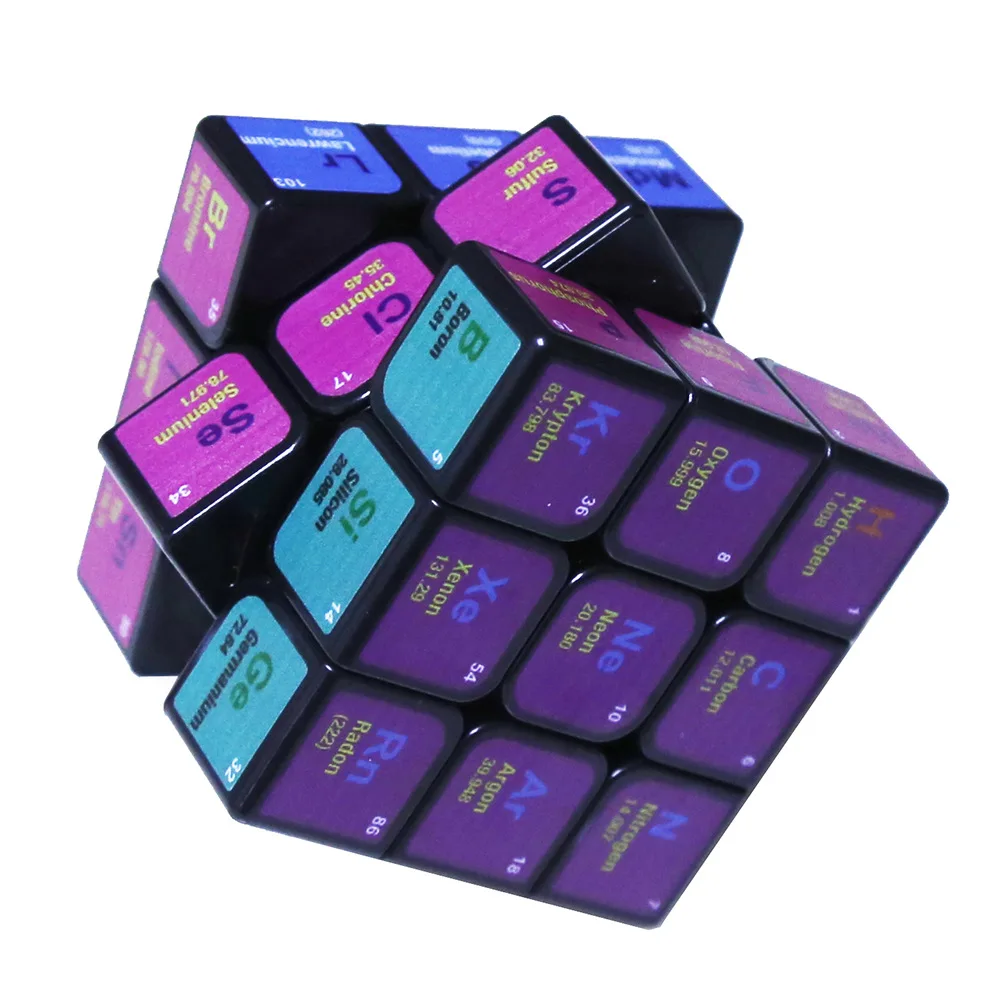 Speed Cube 3x3x3 Chemical Elements Magic Cube Puzzles,Creative Educational Toys for Kids Students Adults
Speed Cube 3x3x3 Chemical Elements Magic Cube Puzzles,Creative Educational Toys for Kids Students Adults