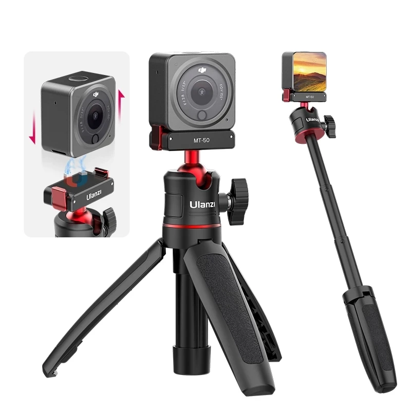 Ulanzi MT-50 Extendable Magnetic Tripod Selfie Stick For DJI OSMO Action 2 Camera Accessories
Ulanzi MT-50 Extendable Magnetic Tripod Selfie Stick For DJI OSMO Action 2 Camera Accessories