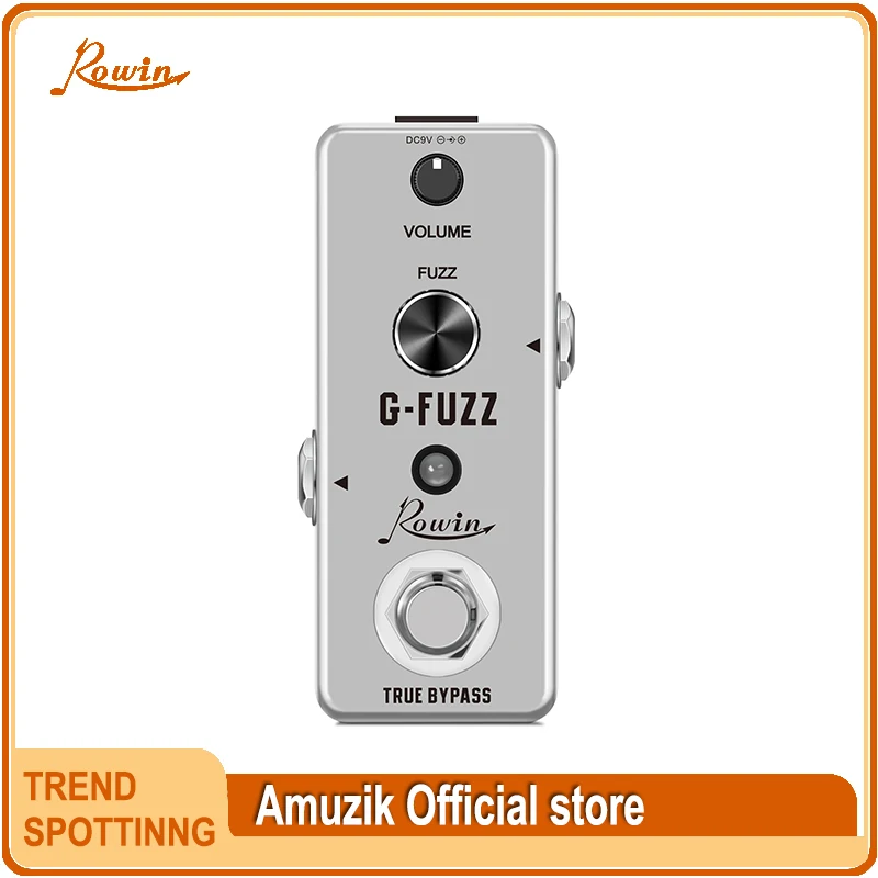 Rowin LEF-322 G-Fuzz Guitar Effect Pedal Ensures Smooth and Vintage Classic Fuzz Sound
Rowin LEF-322 G-Fuzz Guitar Effect Pedal Ensures Smooth and Vintage Classic Fuzz Sound