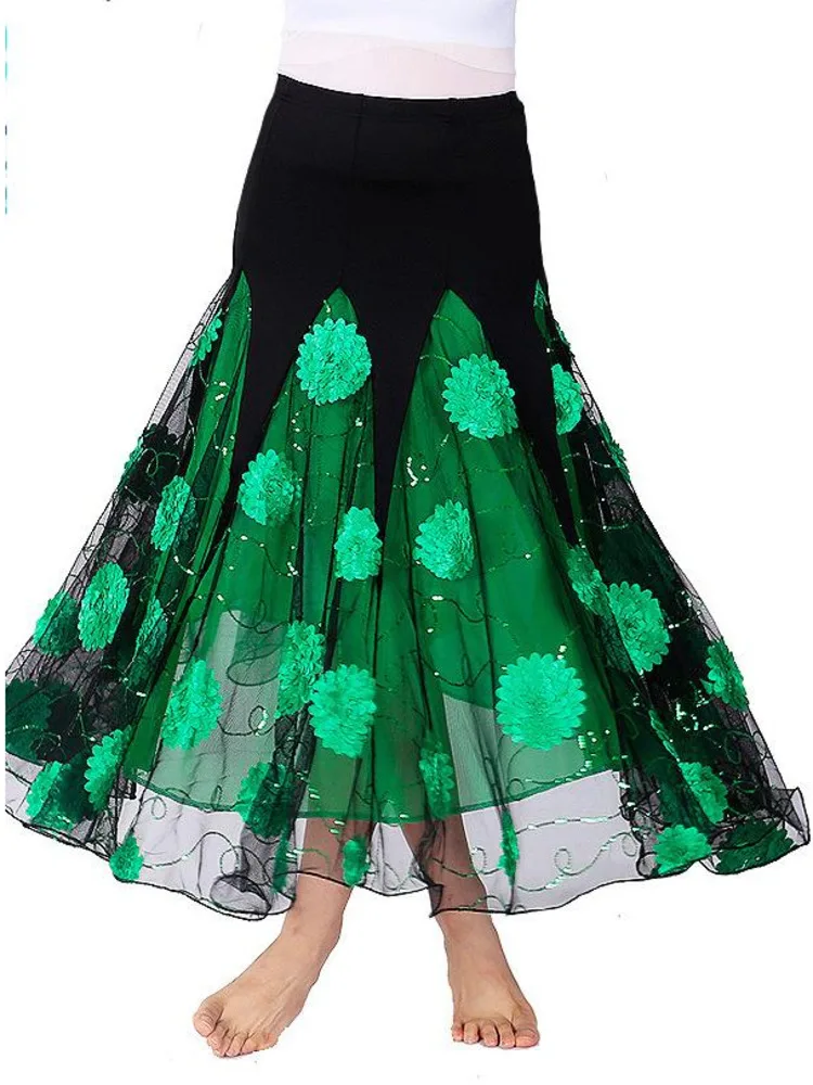 Waltz Modern Standard Tango Practice Wear Skirt Women Ballroom Dance Costume Long Skirt Square Dancewear Performance Skirts
Waltz Modern Standard Tango Practice Wear Skirt Women Ballroom Dance Costume Long Skirt Square Dancewear Performance Skirts