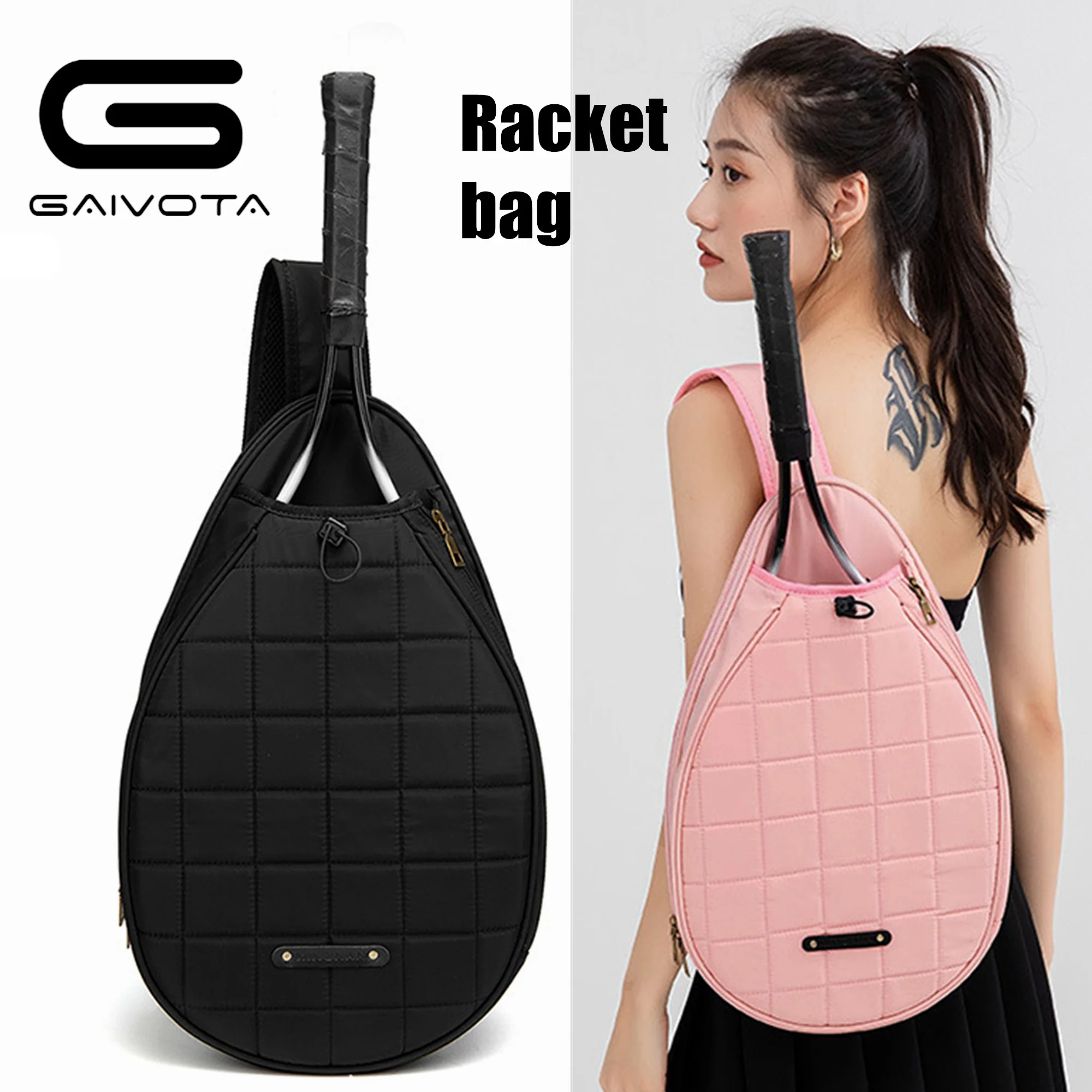 GAIVOTA's new badminton bag, tennis bag, high-value one-shoulder cross-body hand-held sports large-capacity tennis bag
GAIVOTA's new badminton bag, tennis bag, high-value one-shoulder cross-body hand-held sports large-capacity tennis bag