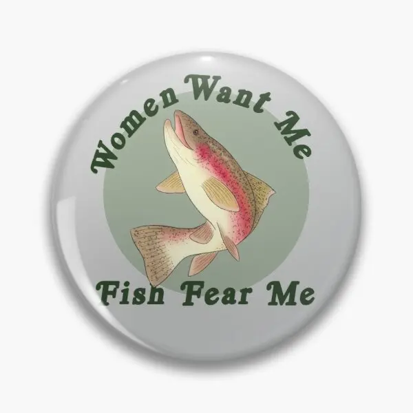 Women Want Me Fish Fear Me Customizable Soft Button Pin Jewelry Decor Fashion Lapel Pin Clothes Badge Cartoon Funny Creative
Women Want Me Fish Fear Me Customizable Soft Button Pin Jewelry Decor Fashion Lapel Pin Clothes Badge Cartoon Funny Creative