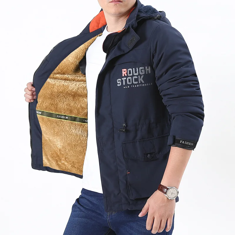 Outdoor Assault Suit Winter Plush Thick Men's Coat Windproof Waterproof Mountaineering Suit Men's Large Multi Pocket Work Jacket
Outdoor Assault Suit Winter Plush Thick Men's Coat Windproof Waterproof Mountaineering Suit Men's Large Multi Pocket Work Jacket