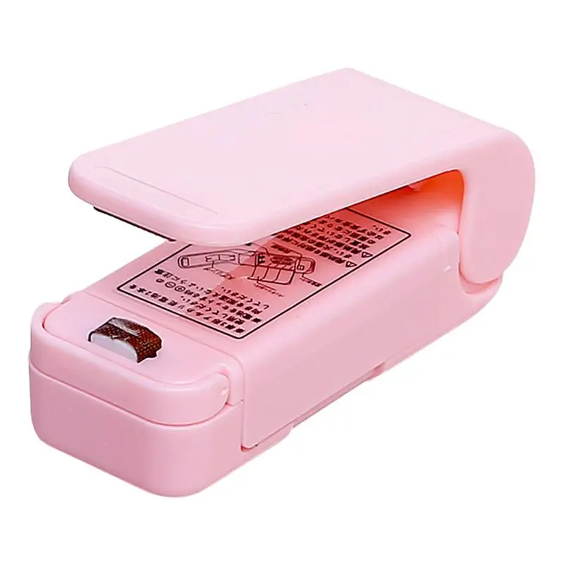 Bag Sealer Handheld Multi-use Food Sealer With Cutter Portable Bag Resealer Machine For Bags Food Storage Snacks Freshness 2xAA
Bag Sealer Handheld Multi-use Food Sealer With Cutter Portable Bag Resealer Machine For Bags Food Storage Snacks Freshness 2xAA