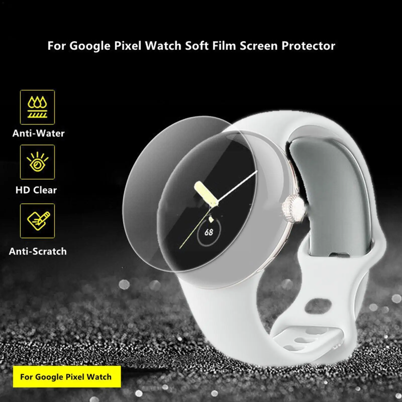 2PCS Soft Screen Protector For Google Pixel Watch HD Clear Soft Hydrogel TPU Film Screen Protector Watch Accessories dropsh O8Q2
2PCS Soft Screen Protector For Google Pixel Watch HD Clear Soft Hydrogel TPU Film Screen Protector Watch Accessories dropsh O8Q2