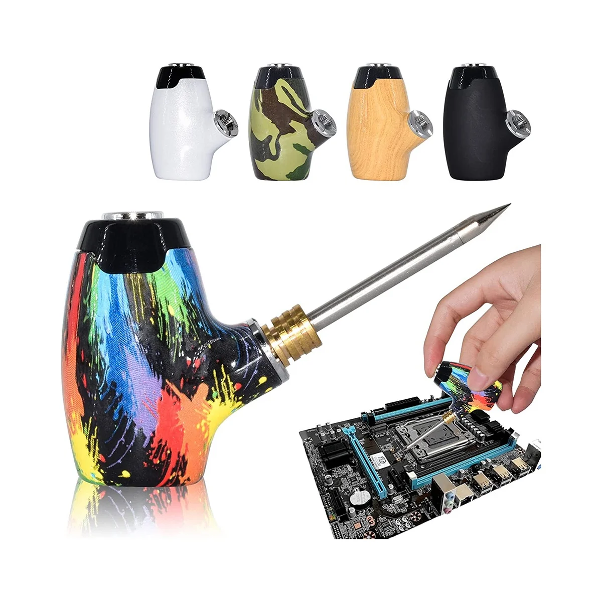 Soldering Iron Welding Tool,Cordless Soldering Iron Battery,USB Rechargeable Portable Soldering Iron (Multicolor)
Soldering Iron Welding Tool,Cordless Soldering Iron Battery,USB Rechargeable Portable Soldering Iron (Multicolor)