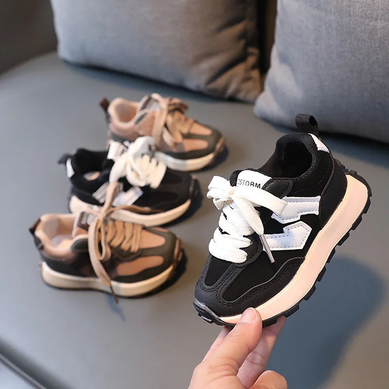 Spring Autumn Child's Kids Sport Shoes For Toddlers Boys Girls Non Slip Hook Loop Children Sneakers Patchwork PU Running Shoes
Spring Autumn Child's Kids Sport Shoes For Toddlers Boys Girls Non Slip Hook Loop Children Sneakers Patchwork PU Running Shoes