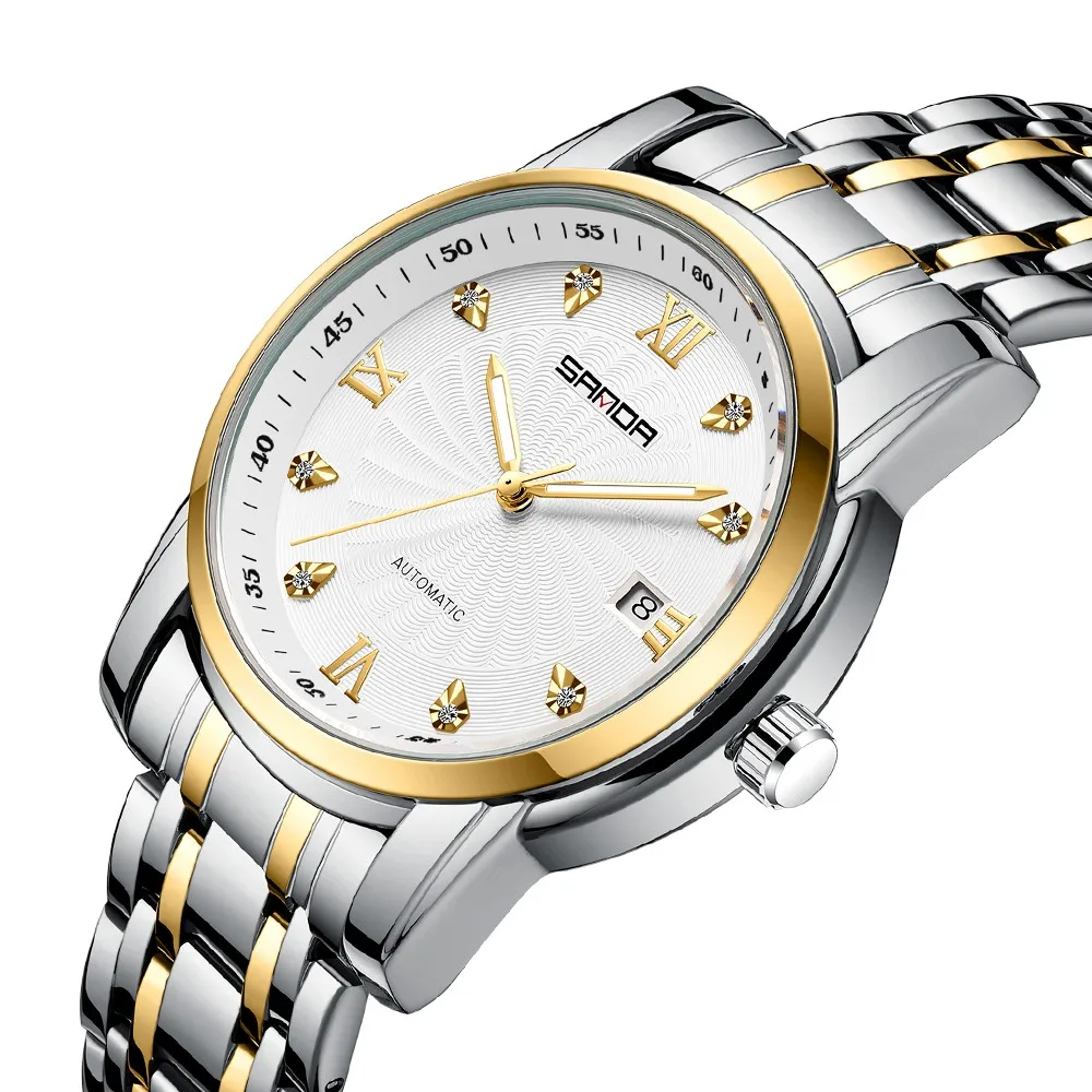 Sanda 2022 Luxury New Men's Automatic Mechanical Business Watches Full Stainless Steel Waterproof Wristwatch Relogio Masculino
Sanda 2022 Luxury New Men's Automatic Mechanical Business Watches Full Stainless Steel Waterproof Wristwatch Relogio Masculino