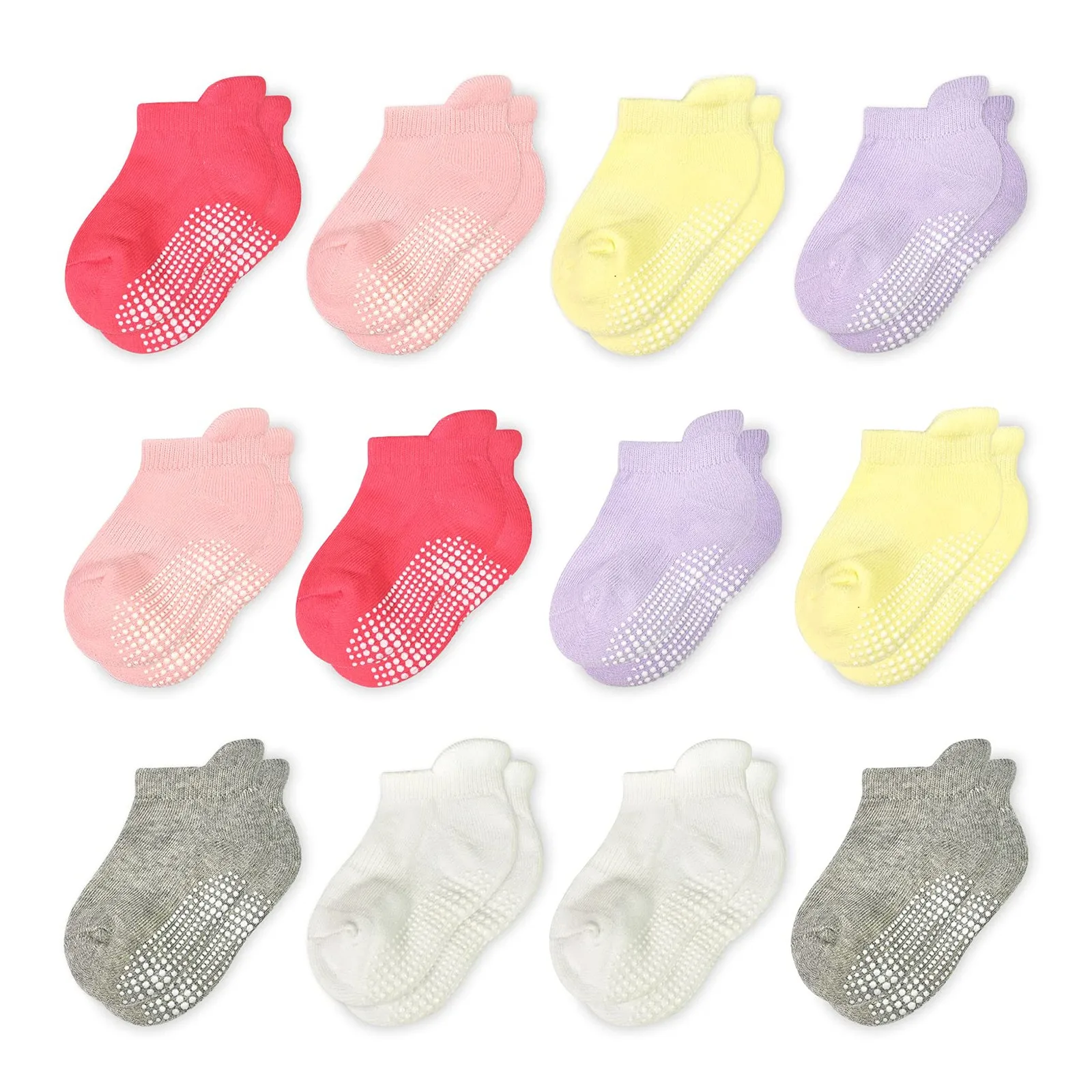 Non Slip Toddler Socks 12 Pairs Infant Baby Kids Grip Socks For Boy Girls Tphon Anti Ankle Socks For 1 7 Year Baby Long Socks
Non Slip Toddler Socks 12 Pairs Infant Baby Kids Grip Socks For Boy Girls Tphon Anti Ankle Socks For 1 7 Year Baby Long Socks