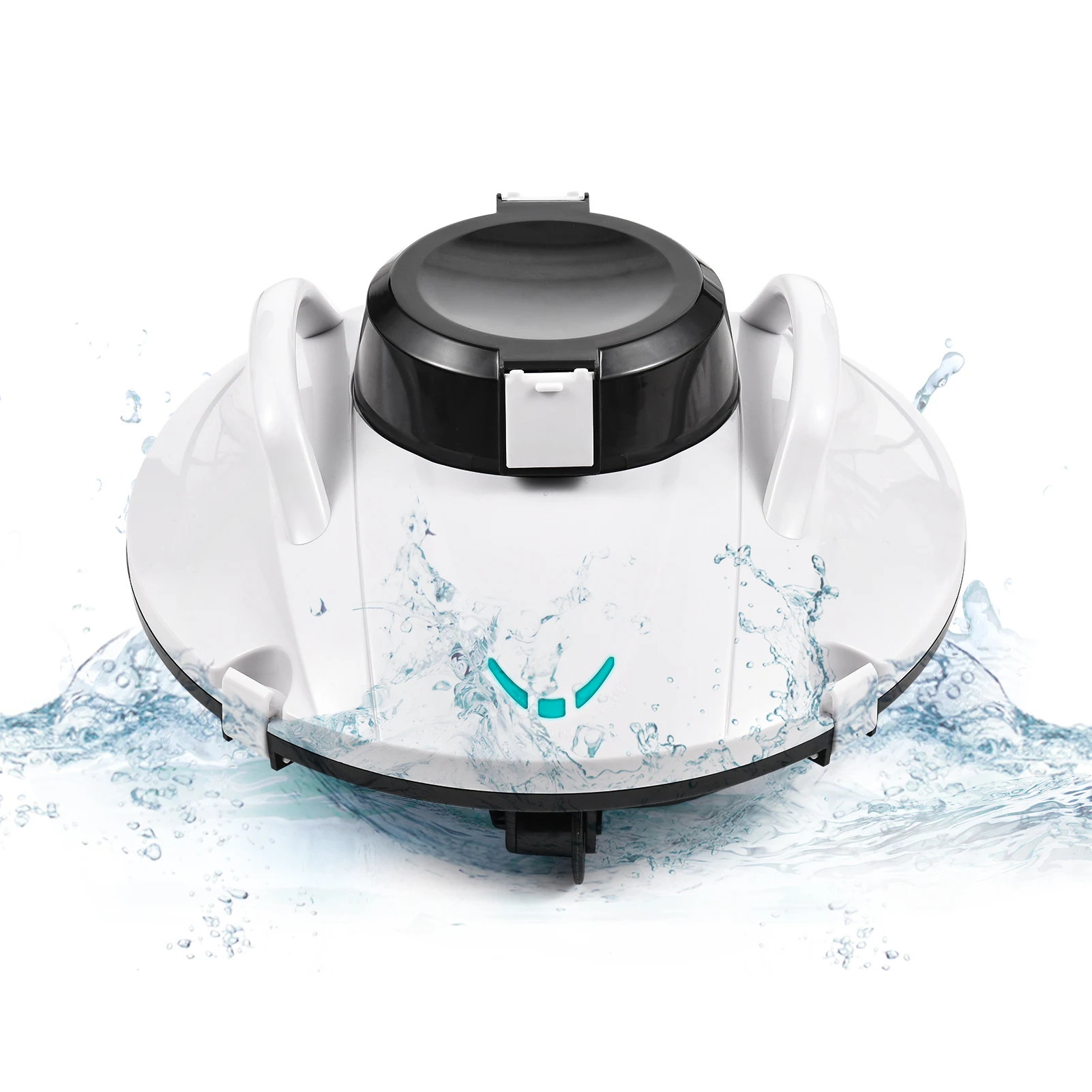 Pool Vacuum Cordless Robotic Pool Cleaner 35W Powerful Suction Lasts 90 Mins with LED Indicator Support Self-Parking
Pool Vacuum Cordless Robotic Pool Cleaner 35W Powerful Suction Lasts 90 Mins with LED Indicator Support Self-Parking