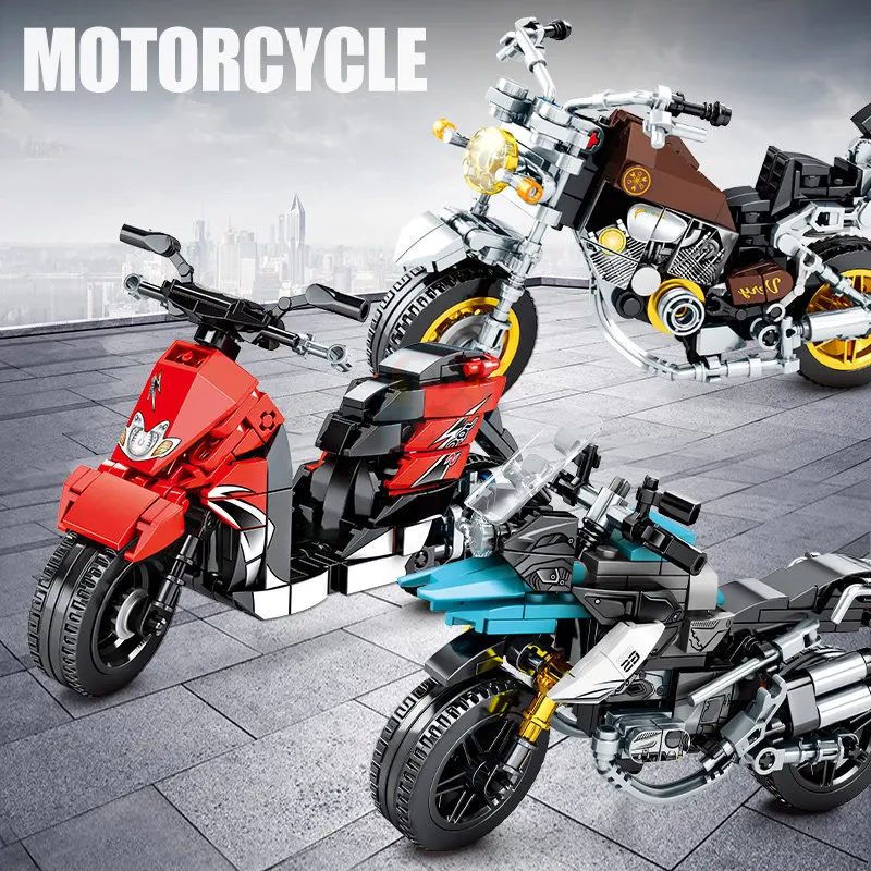SEMBO City Moto Racing Series Speed Champ Sport Race внедорожная модель мотоцикла, строительные блоки, игрушки, подарки для детей
SEMBO City Moto Racing Series Speed Champ Sport Race внедорожная модель мотоцикла, строительные блоки, игрушки, подарки для детей