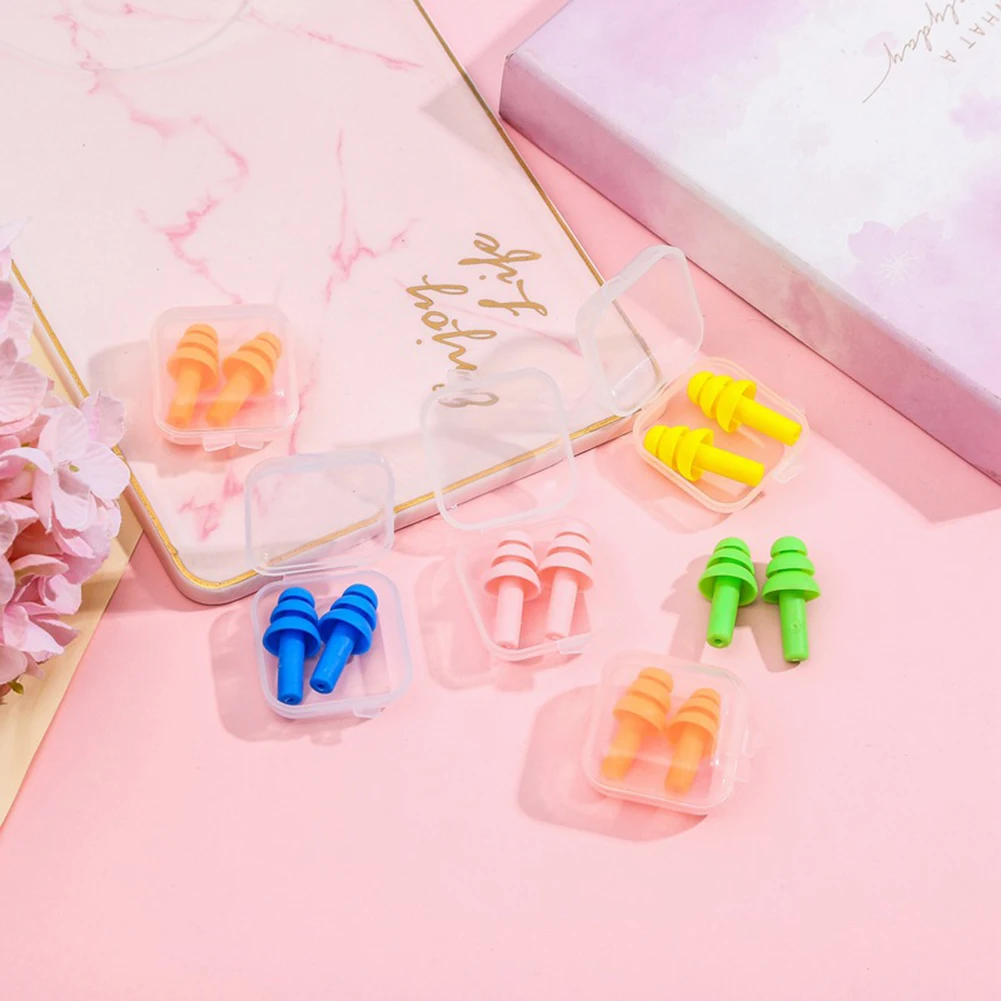 Swimming Earplug Case Protective Prevent Water Protection Ear Plugs Waterproof Soft Silicone Water Sports Swim Diving Supplies
Swimming Earplug Case Protective Prevent Water Protection Ear Plugs Waterproof Soft Silicone Water Sports Swim Diving Supplies