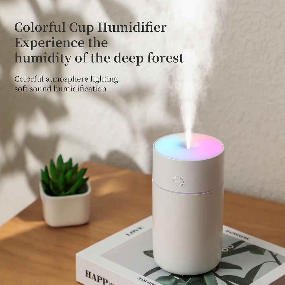 

230ml Wireless Air Humidifier Diffuser USB Ultrasonic Humidifiers Home 1200mAh Battery Rechargeable humidificador Mist Maker