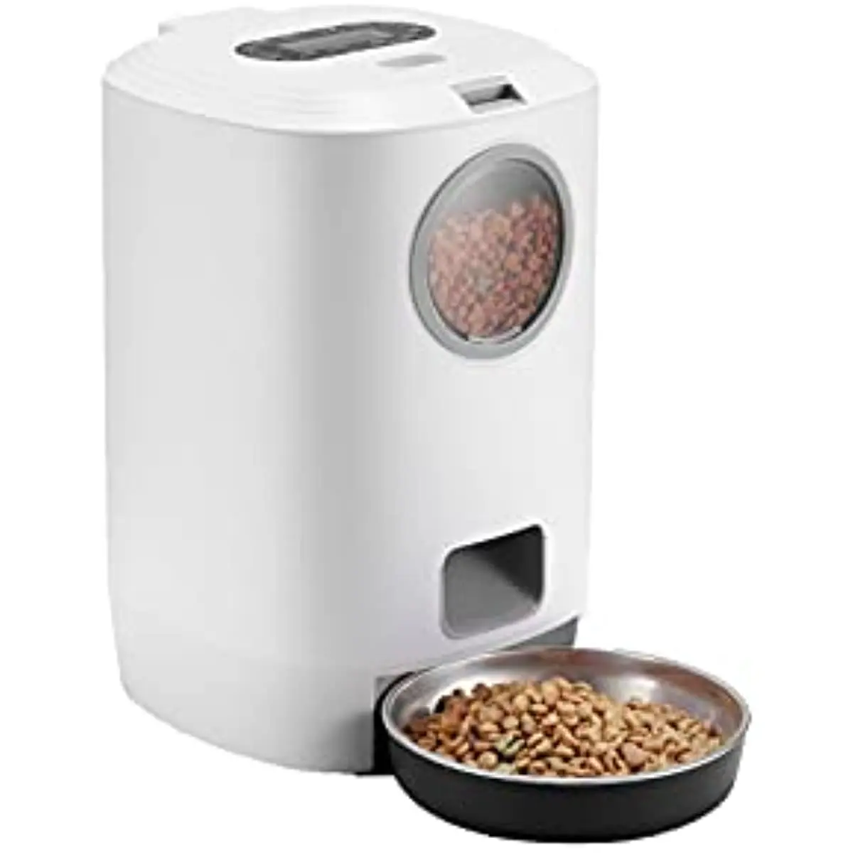 4.5L Automatic Cat Feeder With Vsible Windows Smart Pet Feeder for Cat and Dogs Auto 4 Meals Feeding Button Control Dog Feeder
4.5L Automatic Cat Feeder With Vsible Windows Smart Pet Feeder for Cat and Dogs Auto 4 Meals Feeding Button Control Dog Feeder