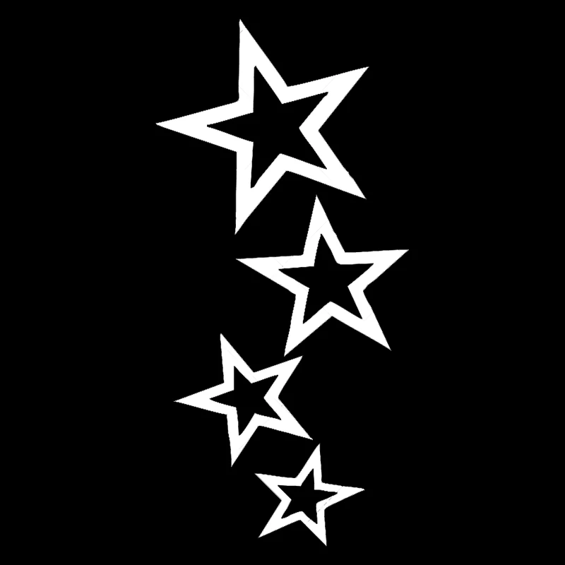 Автомобильная виниловая наклейка со звездами, 12 х24 см, автомобильная наклейка, водонепроницаемые наклейки на автомобильный бампер, заднее стекло грузовика
Автомобильная виниловая наклейка со звездами, 12 х24 см, автомобильная наклейка, водонепроницаемые наклейки на автомобильный бампер, заднее стекло грузовика