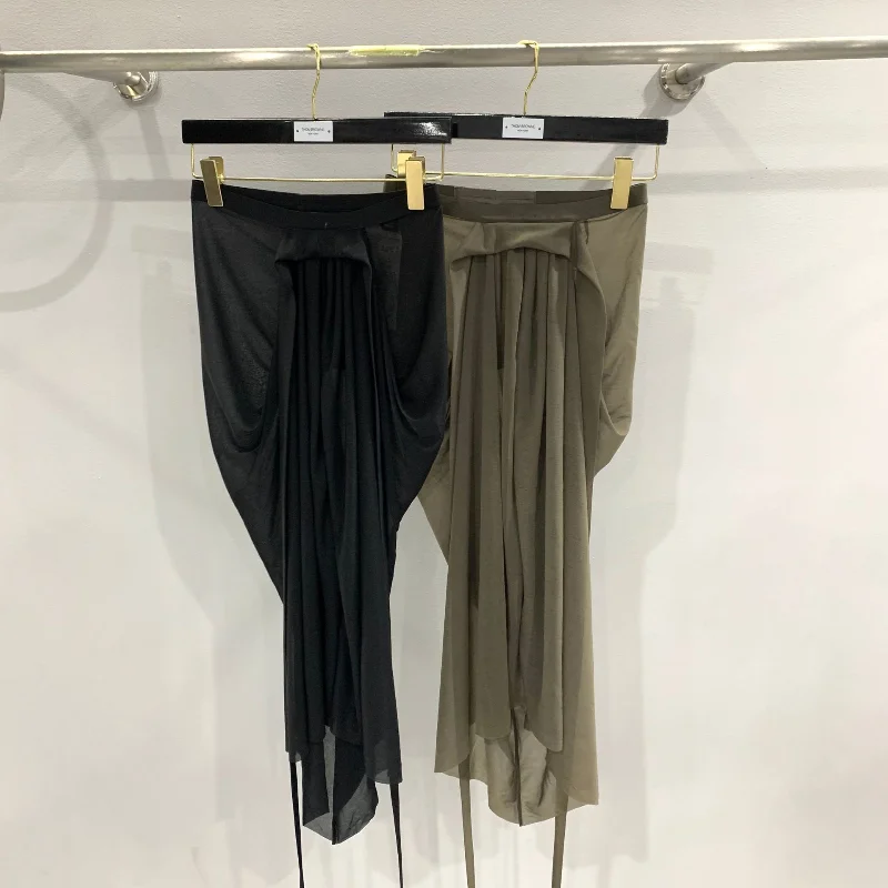 23 юбка с изображением Рика для женщин Y2k черная модная длинная юбка Ro Owens асимметричный низ драпированная облегающая бедра Бюстье тонкая секция 
23 юбка с изображением Рика для женщин Y2k черная модная длинная юбка Ro Owens асимметричный низ драпированная облегающая бедра Бюстье тонкая секция