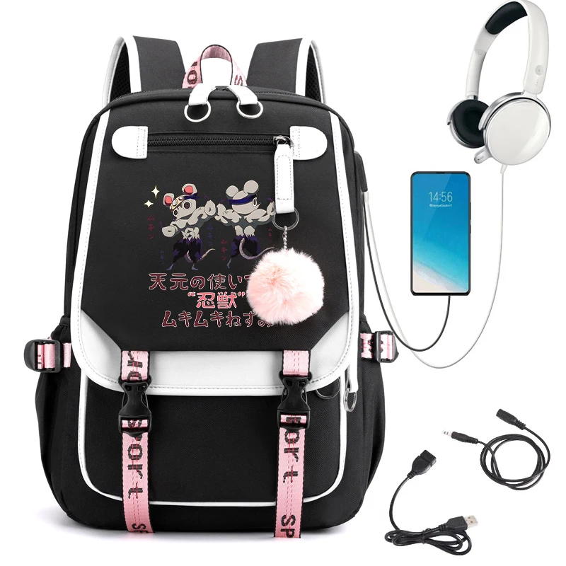 Anime Demon Slayer Uzui Tengen Mice Muki Backpack Laptop Backpacks School Travel Bags Ninja Muscular Mouse Gym Bagpack Mochila 
Anime Demon Slayer Uzui Tengen Mice Muki Backpack Laptop Backpacks School Travel Bags Ninja Muscular Mouse Gym Bagpack Mochila