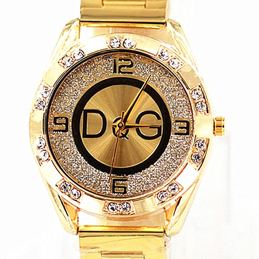 2021 г. Zegarek Damski neue XQG модный luxus uhr kristall потертый золотистый серебристый | Наручные
