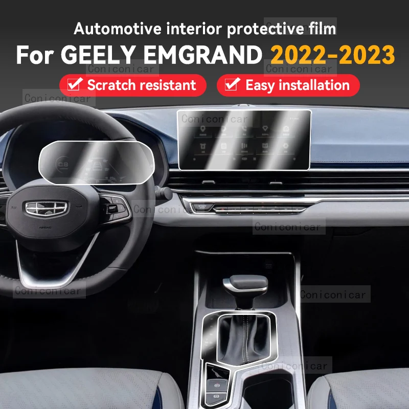 For GEELY EMGRAND 2022 2023 Gearbox Panel Dashboard Navigation Automotive Interior Protective Film TPU Anti-Scratch Sticker
For GEELY EMGRAND 2022 2023 Gearbox Panel Dashboard Navigation Automotive Interior Protective Film TPU Anti-Scratch Sticker